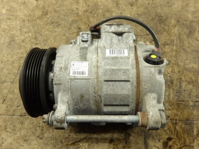 安価 X3 Used]BMW WX20 Denso 475 compressor air-conditioner アイドル