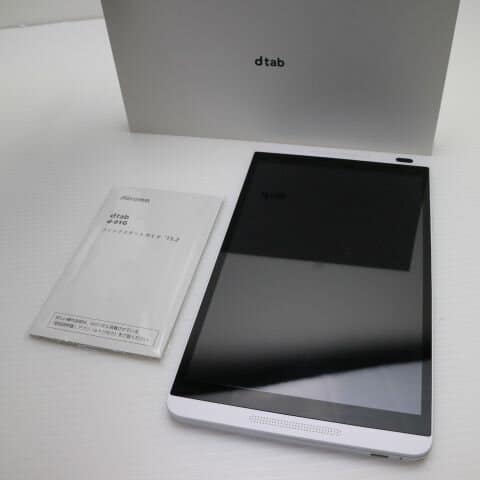 Used]d-01G Dtab Silver tablet huawei DoCoMo OK - BE FORWARD Store