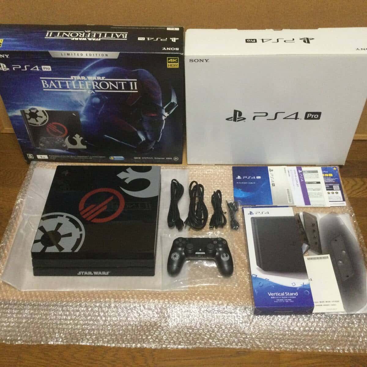 Used][ The PS4 pro body 1TB CUHJ-10019 Star Wars battle Front