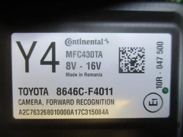 Used]Backup Camera TOYOTA C-HR 2018 DAA-ZYX10 MFC430TA - BE