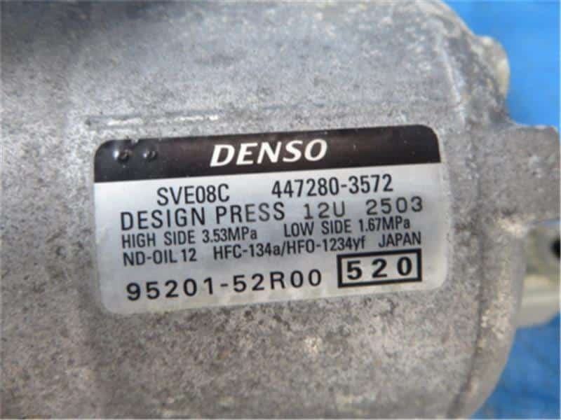 Used]A/C Compressor SUZUKI Swift 2017 CBA-ZC33S 9520052R02 - BE