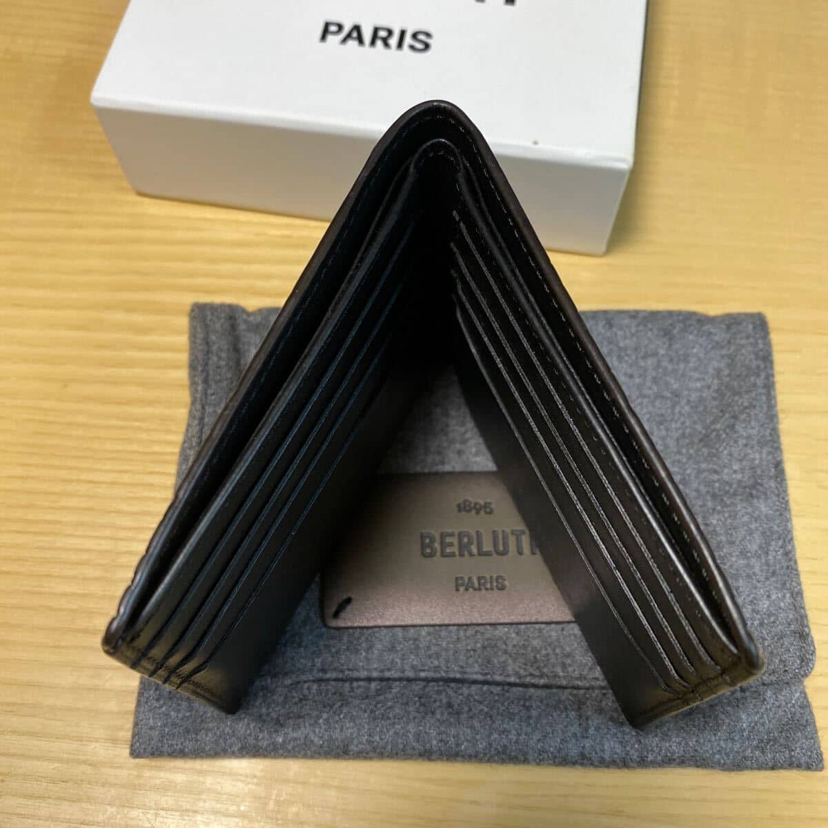 Used]Berluti wallet folio menzumakore Berluti Crocodile BERLUTI