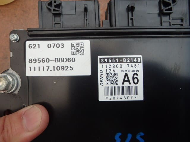 TS】タント 6BA-LA650S エンジンコンピューター 89561-B2140 89560 