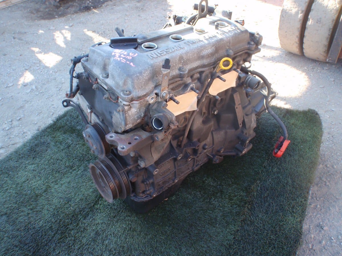 [Used]★ R-VEW10 Nissan Avenir GA16DS cab Engine body 10102-70N61 ...