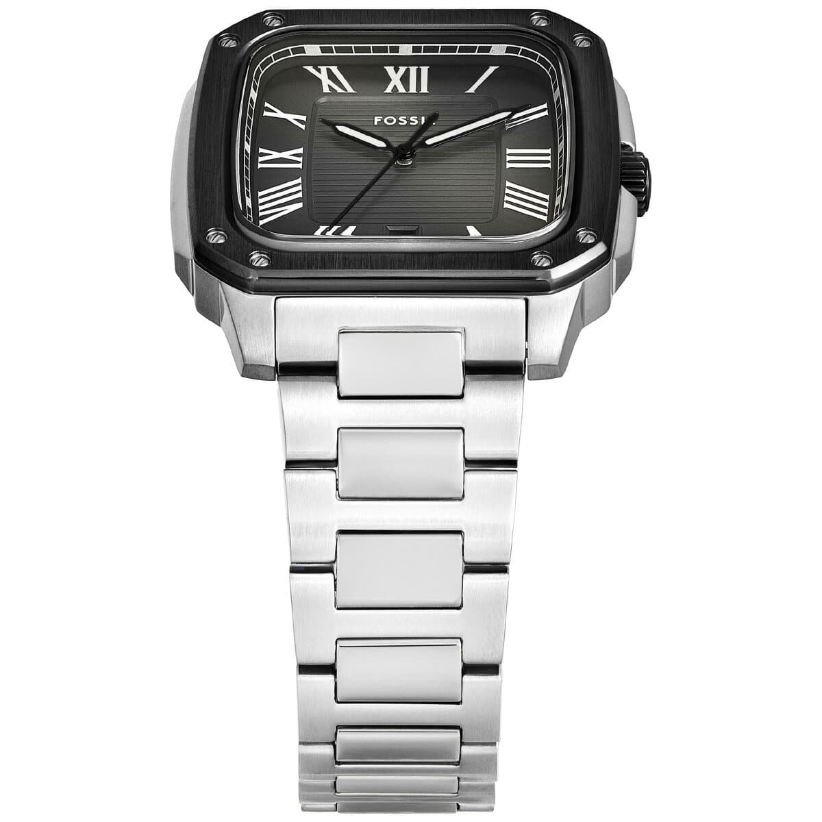 [New]up to 52 times! Fossil FOSSIL mens CROSBY three stitches date ...