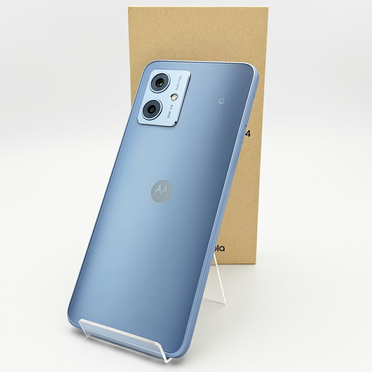 Used]! Motorola Motorola moto g64 5G 128GB silver-blue android