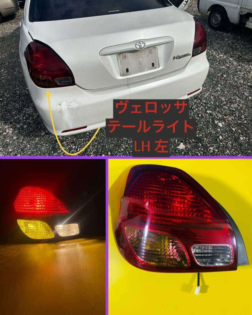トヨタ　jzx110 テールライト Used]Use of ZT-74] Genuine Toyota Verossa JZX110 Left LH rear