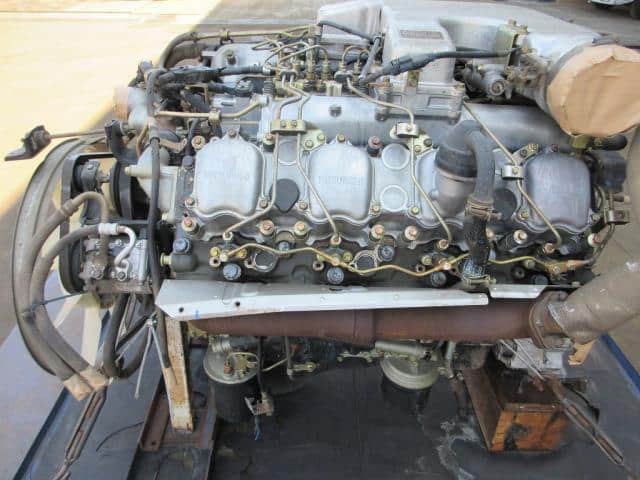 [Used]8DC11 Engine Mitsubishi Fuso Fuso largesize car 2004 KL-FU50KJX ...