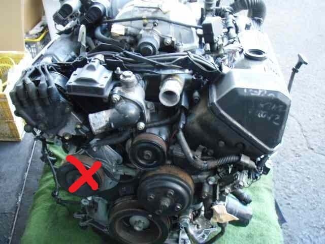 [Used]★ E-UCF21 Toyota Celsior 1UZ-FE 1UZFE Engine body 19000-50250 ...