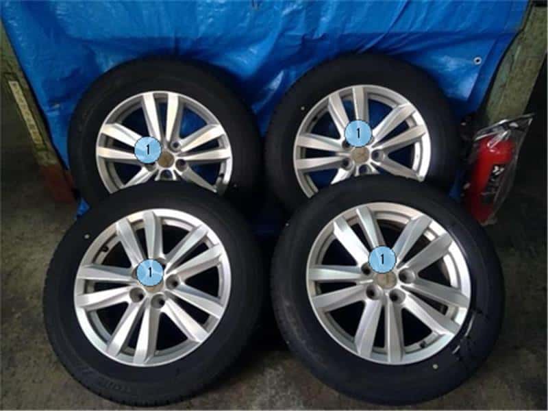 [Used]Tire&Wheel Assembly MITSUBISHI RVR 2010 DBA-GA3W - BE FORWARD ...