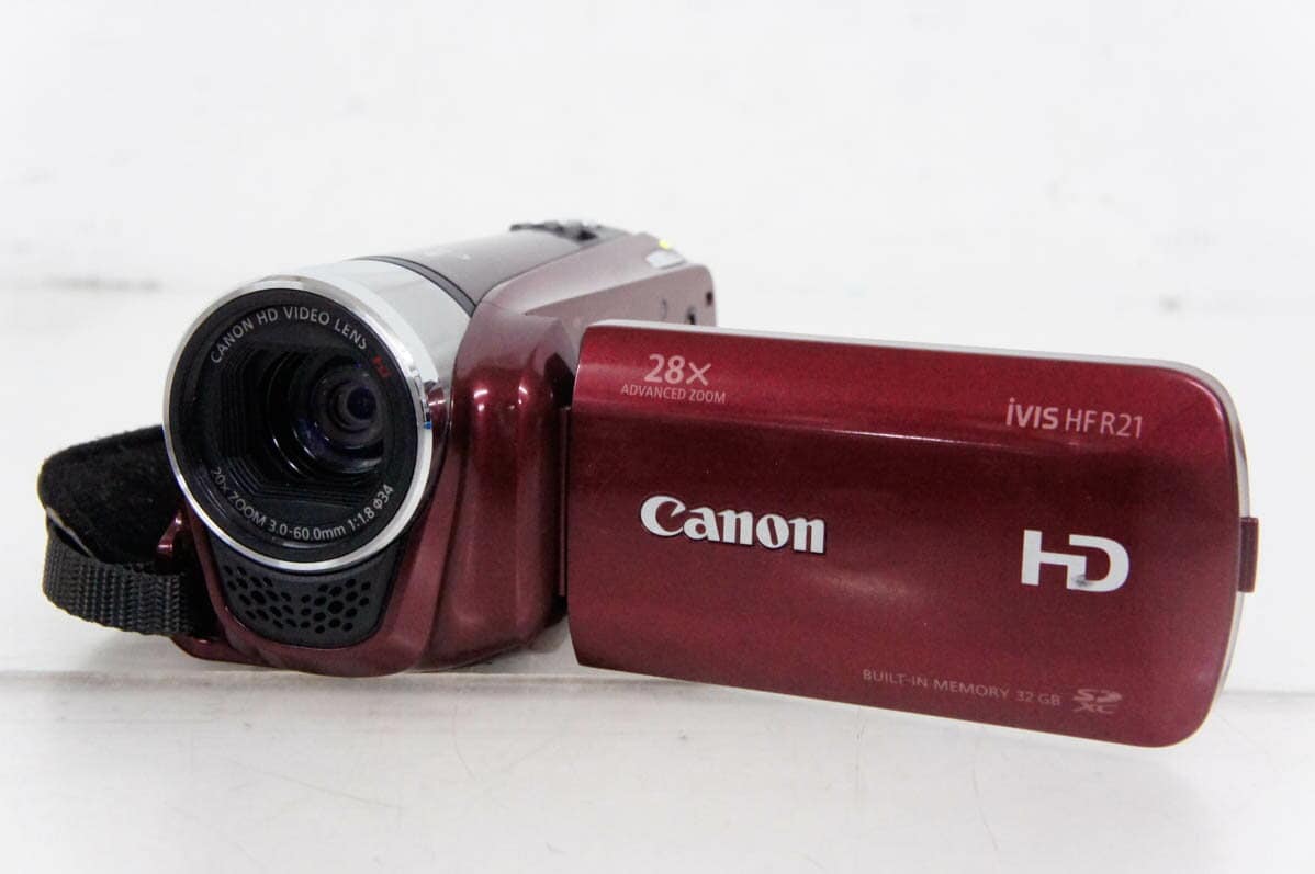 Used]Canon CANON hi-vision digital video camera memory type iVIS