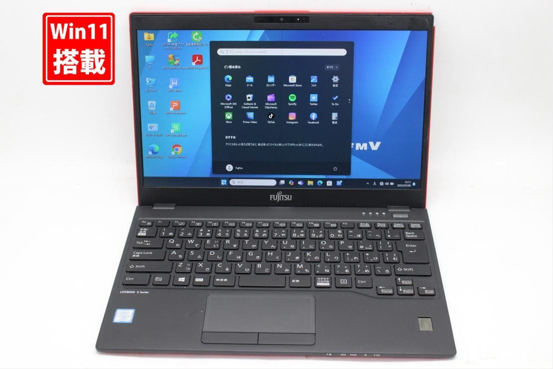Used]full HD 13.3 inches Fujitsu LIFEBOOK U939B Windows11 high