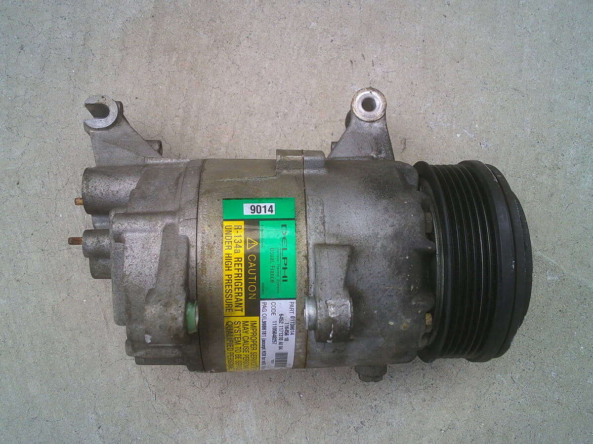 [Used]★ RE16 mini-R53 air-conditioner compressor ★ BMW mini-MINI RA16 ...