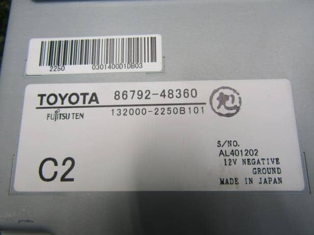 Used]Harrier AVU65W parking assist Computer 86792-48360 [S] - BE