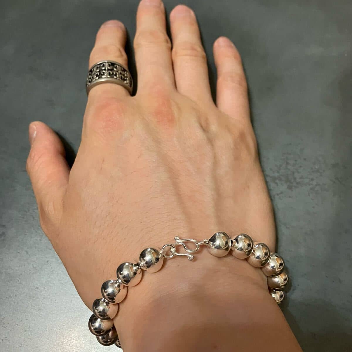 SILVER925 BIG PEAL BRACELET/シルバー/ブレスレット SILVER925 BIG PEAL BRACELET/シルバー/ブレスレット