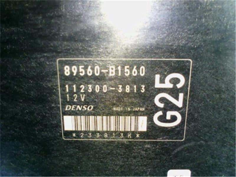Used]Toyota Genuine bB QNC21 Engine Control Unit / ECU 89560-B1560