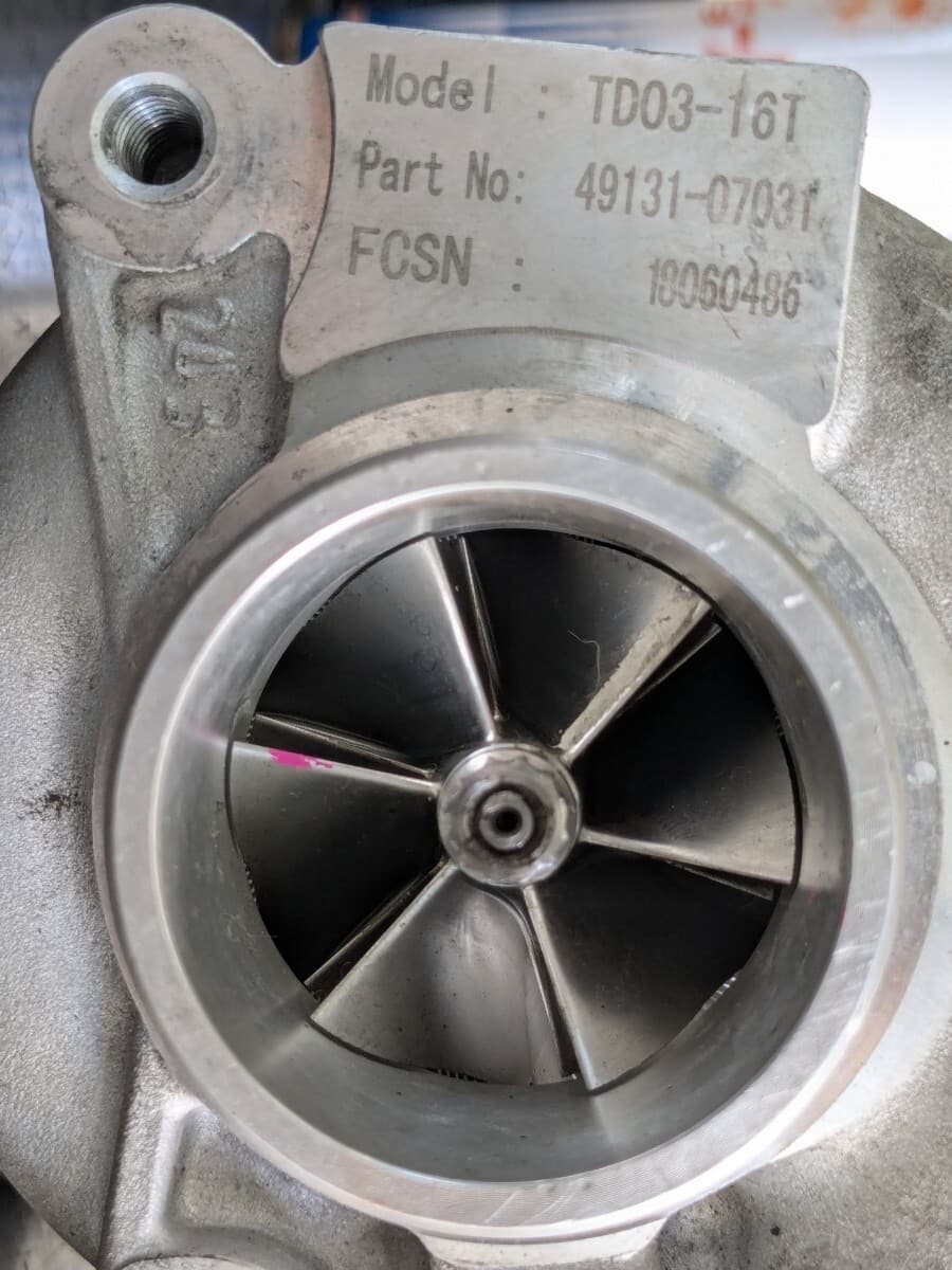 [Used]bmw N54 335i 135i td04 16T turbine Right Kahn RHD turbo - BE ...