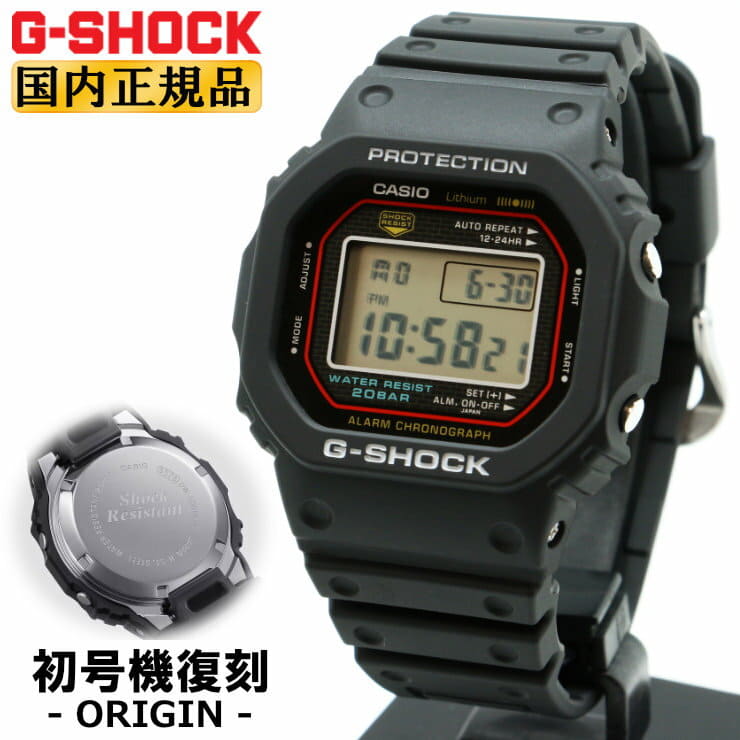 [New]G-SHOCK ORIGIN first generation reproduction model DW-5000R-1AJF ...