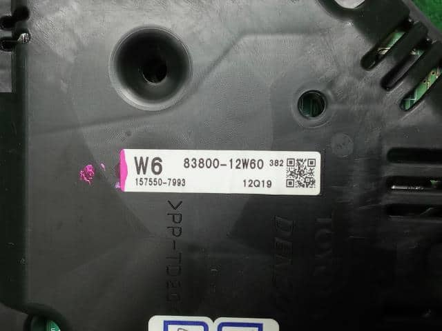[Used]Speedometer TOYOTA Corolla Axio 2013 DBA-NZE164 8380012W60 - BE ...