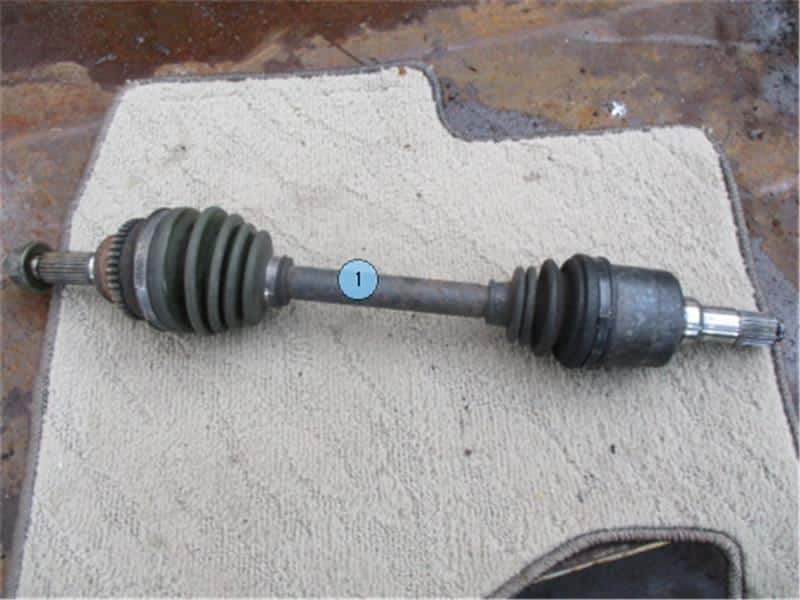 [Used]Front Left Drive Shaft SUZUKI Carry 2001 GD-DB52T 4410279A10 - BE ...