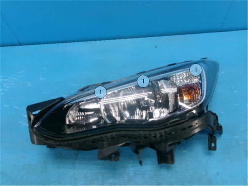 Used]Left Headlight SUBARU Impreza 2016 DBA-GT3 84001FL011 - BE