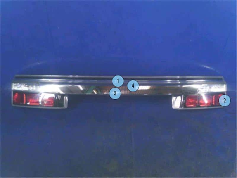 [Used]Rear Finish Panel HONDA Step Wagon 2008 DBA-RG1 - BE FORWARD Auto ...