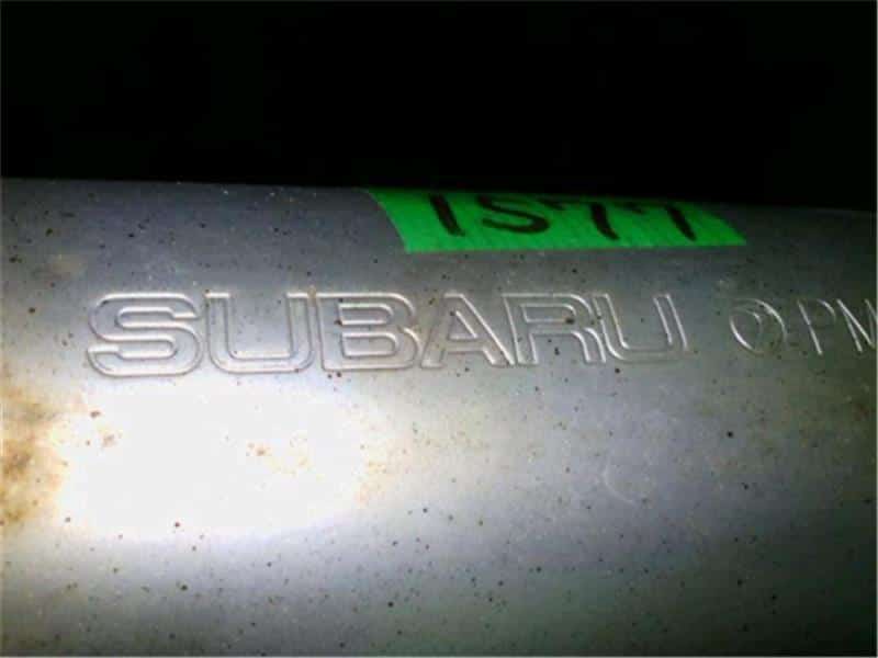 Used]Exhaust Center Muffler SUBARU Legacy 2007 ABA-BP5 44620AB730