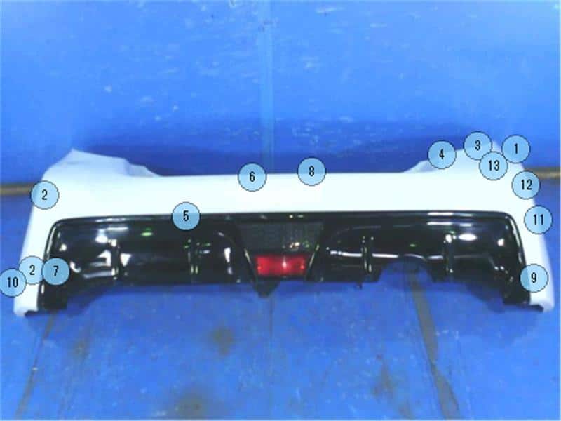 [Used]Rear Bumper Assembly TOYOTA Vitz 2018 DBA-NCP131 5215952820A1 ...