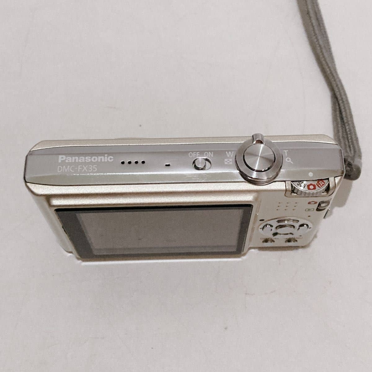 Used]Panasonic LUMIX DMC-FX35 gold compact digital camera