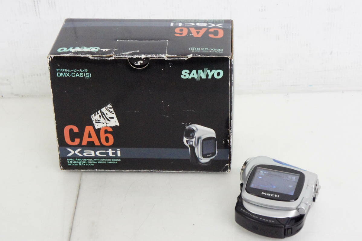 Xacti DMX-CA6 SANYO デジタルムービーカメラ | 公式通販 防水デジタル