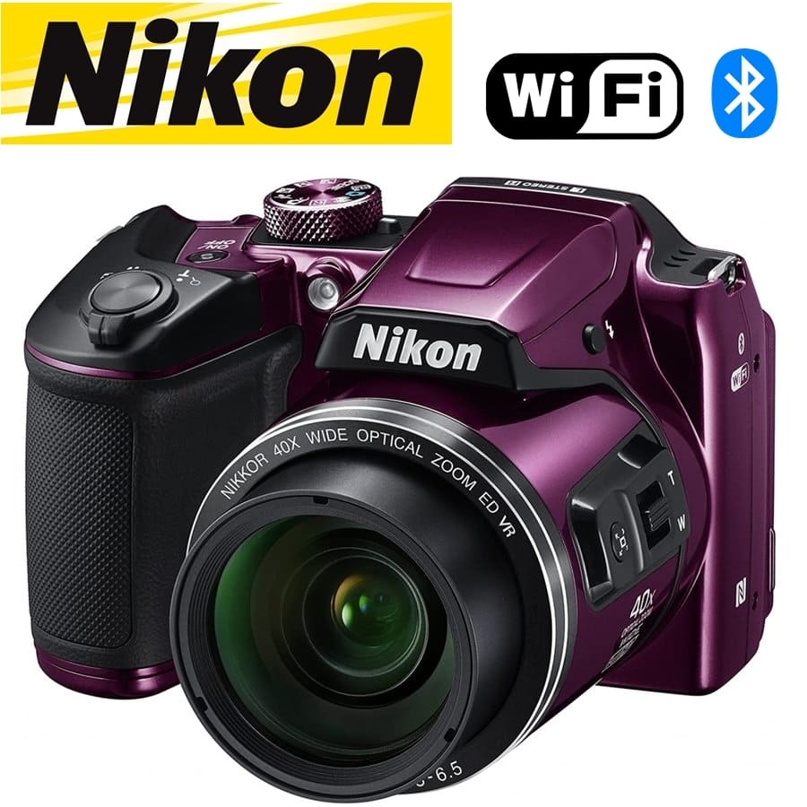 Used]NIKON Nikon COOLPIX B500 Coolpix plum compact digital camera