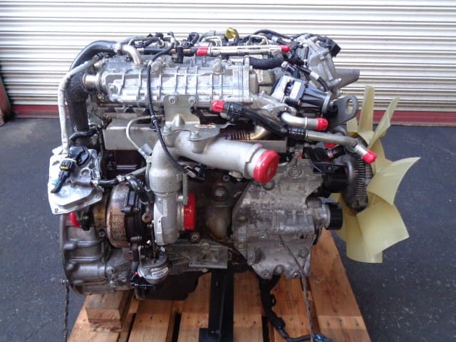 [Used]4P10-T1 Engine Mitsubishi Fuso Canter 2012 TPG-FDA00 - BE FORWARD ...