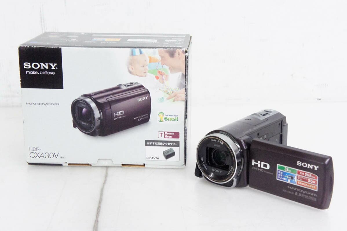 Used]SONY SONY Handycam Handycam digital HD video camera HDR