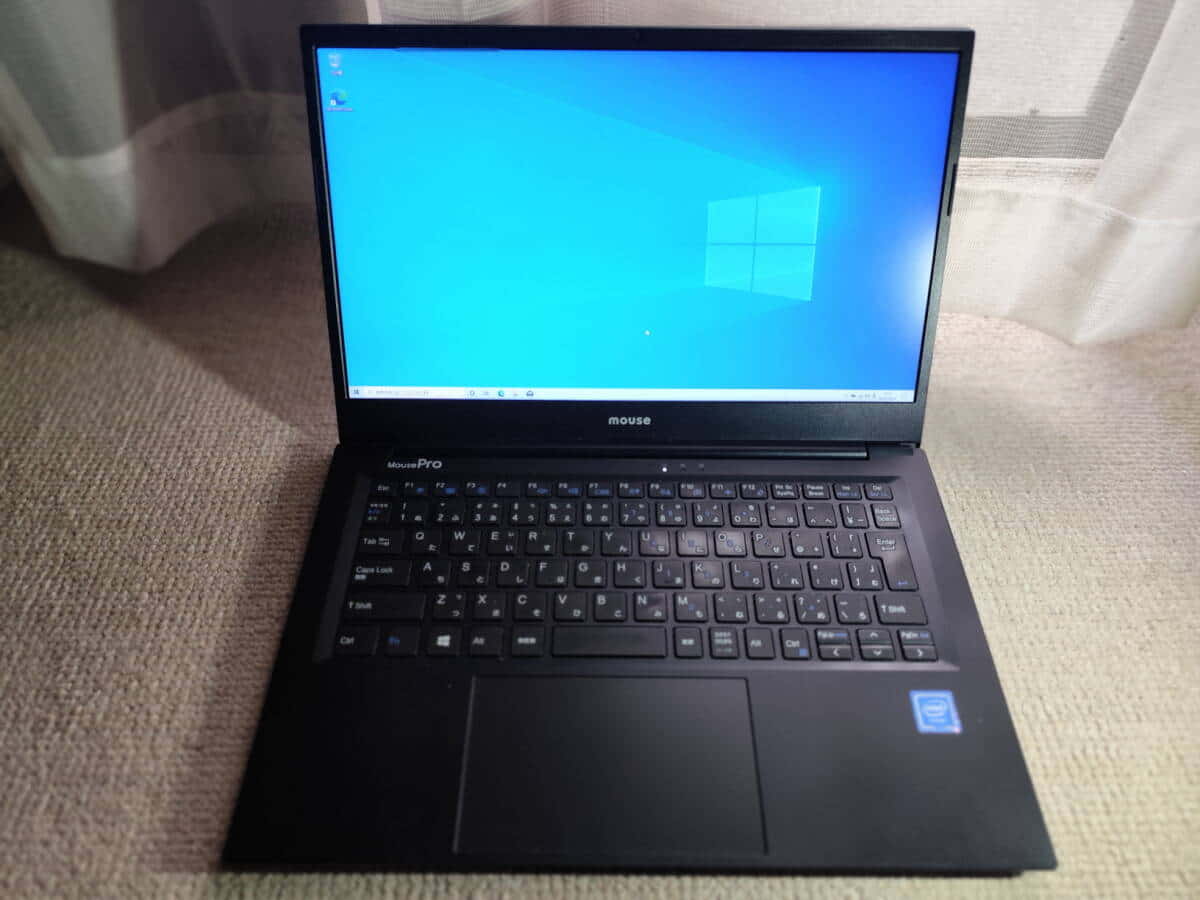 Used]Mouse Computer MPro-NB200 eighth generation CPU Win10 - BE