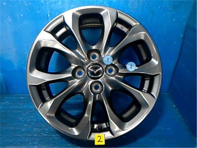 [Used]Wheel MAZDA Demio 2017 DBA-DJ3FS - BE FORWARD Auto Parts
