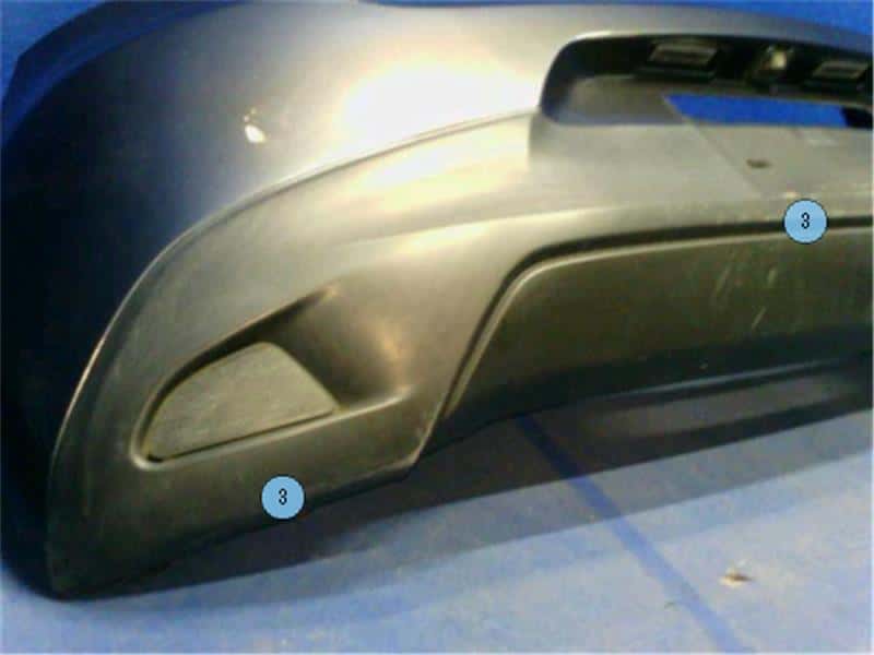 [Used]Rear Bumper Assembly MAZDA Demio 2015 LDA-DJ5FS - BE FORWARD Auto ...