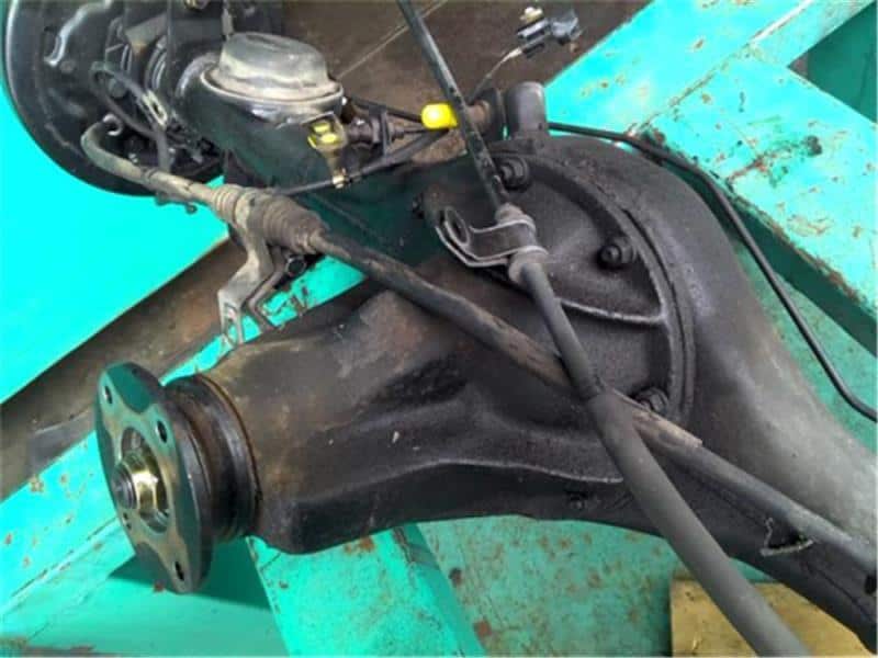 [Used]Rear Differential Housing Assembly MITSUBISHI Pajero Mini 2004 TA ...