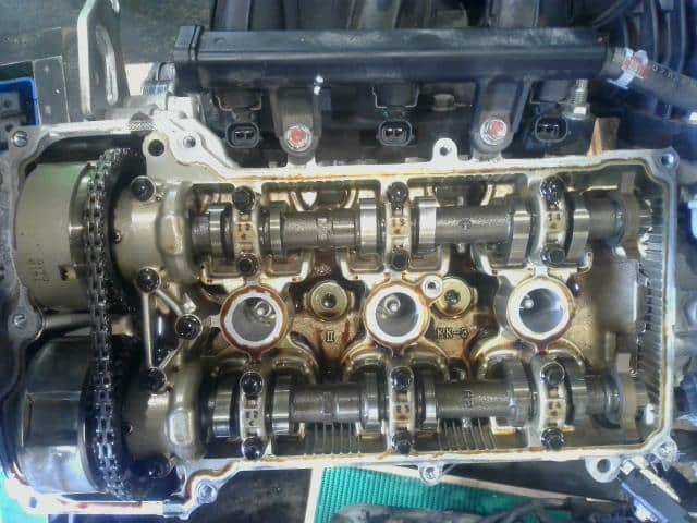 スペーシア DAA-MK53S 中古エンジン 中古] H29&frasl;12 スペーシア DAA-MK53S エンジン R06エアコンVT&frasl;62,131km