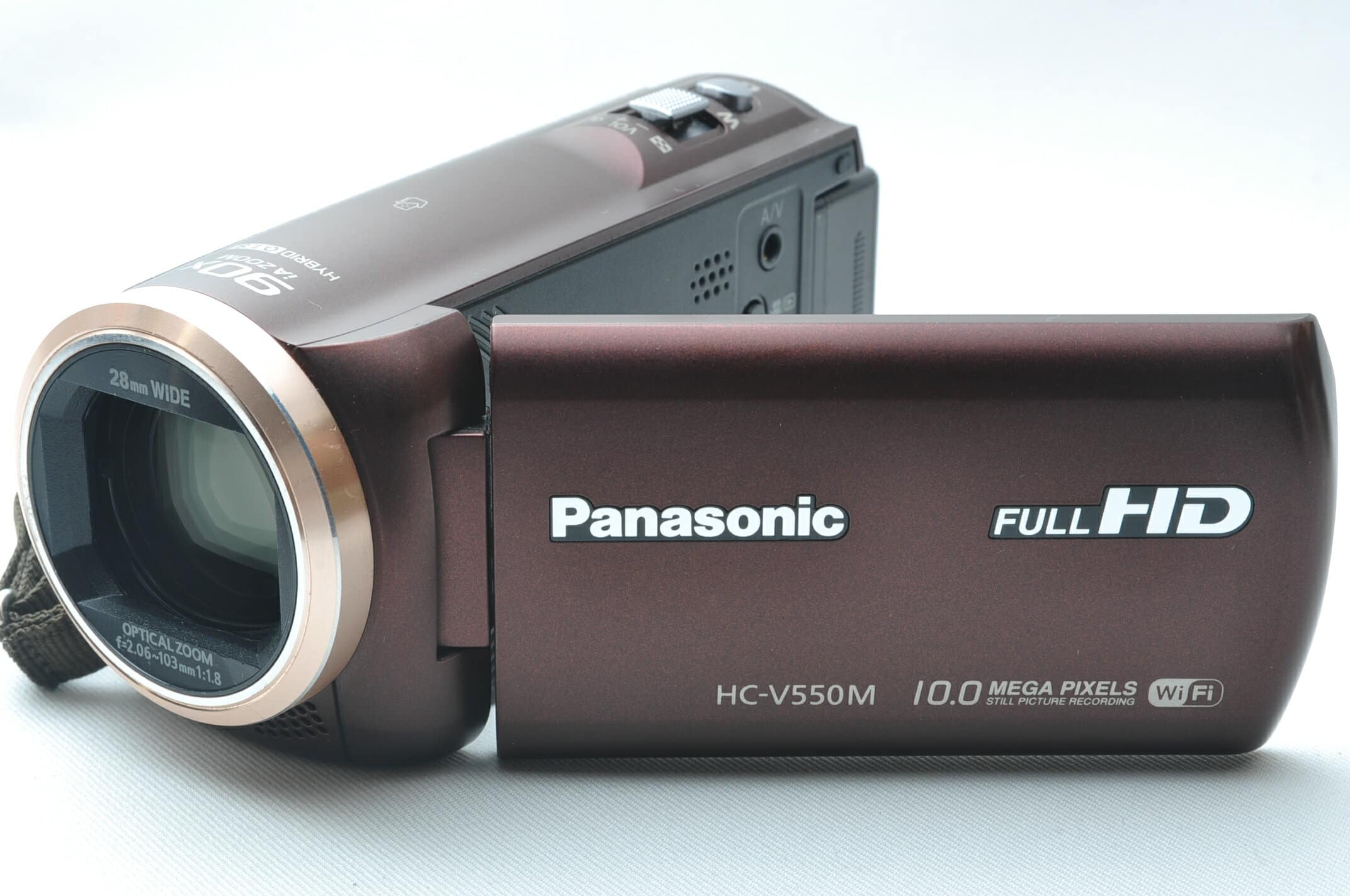 Panasonic HC-V550M ビデオカメラ 美品 茶色 【公式通販】