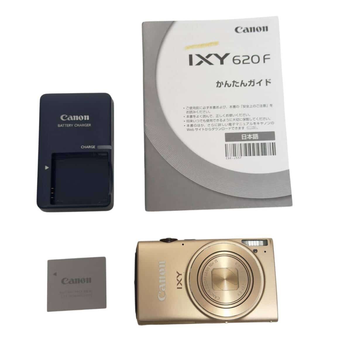 Used]CANON IXY 620F compact digital camera gold - BE FORWARD Store