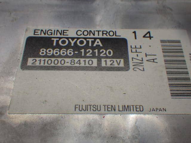 [Used]Engine Control Unit TOYOTA COROLLA 2001 TA-NZE120 8966612120 - BE ...