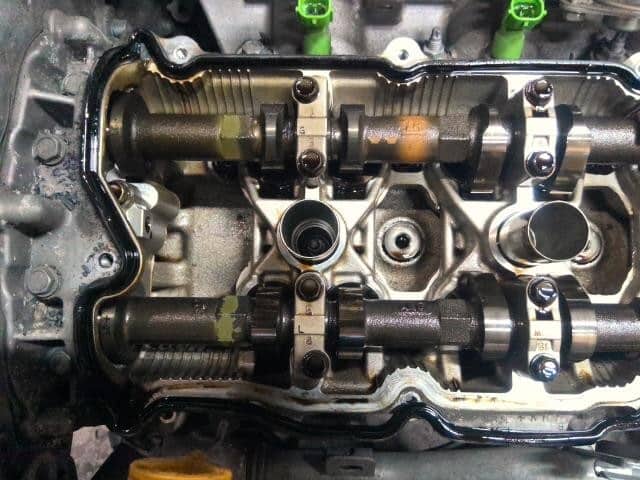 [Used]ELGRAND DBA-PE52 Engine ASSY 350 highway star seven RE0F09B GE56 ...