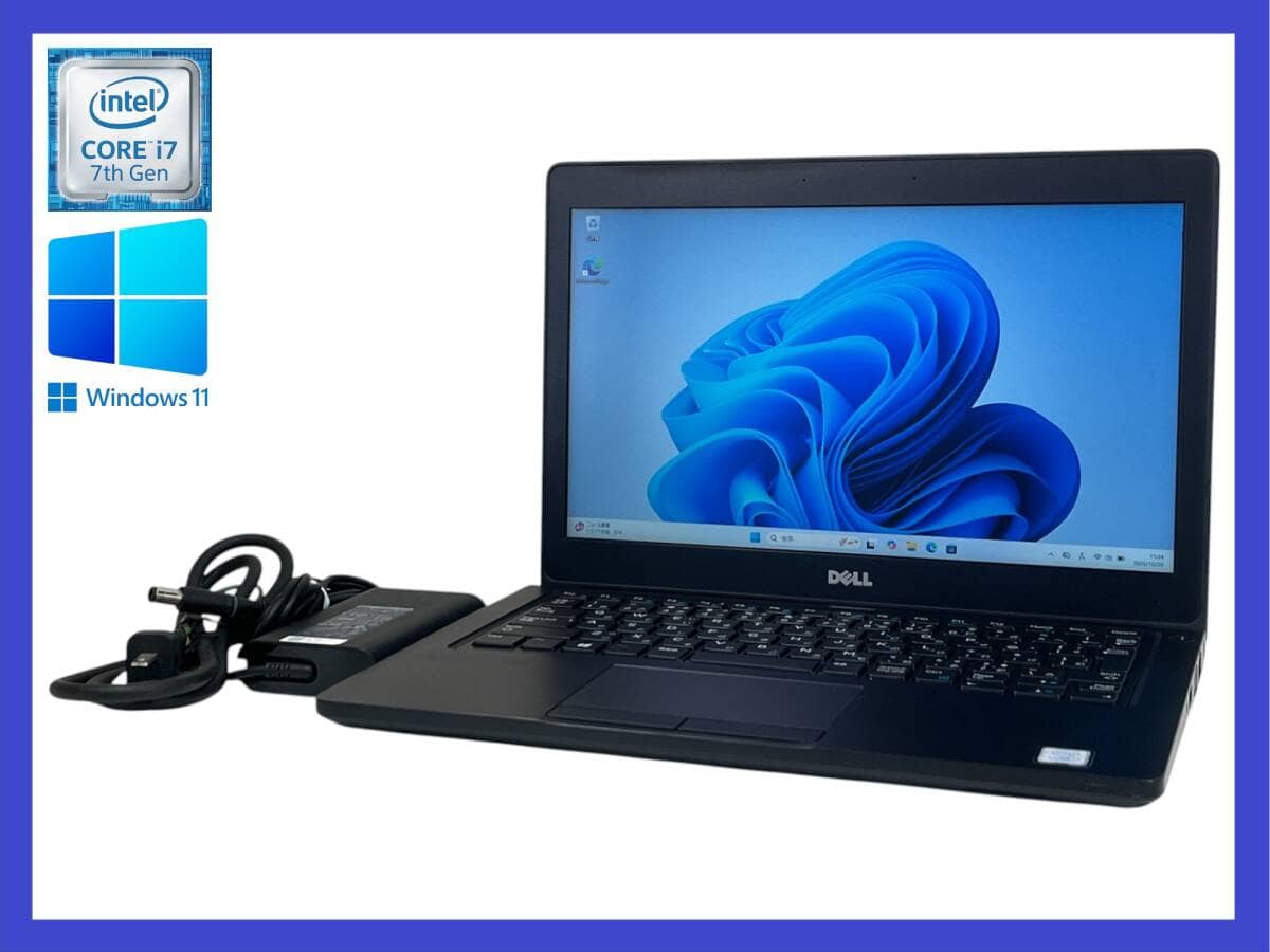 Used]☆The seventh generation i7 Dell Latitude 5280 Core i7-7600U 