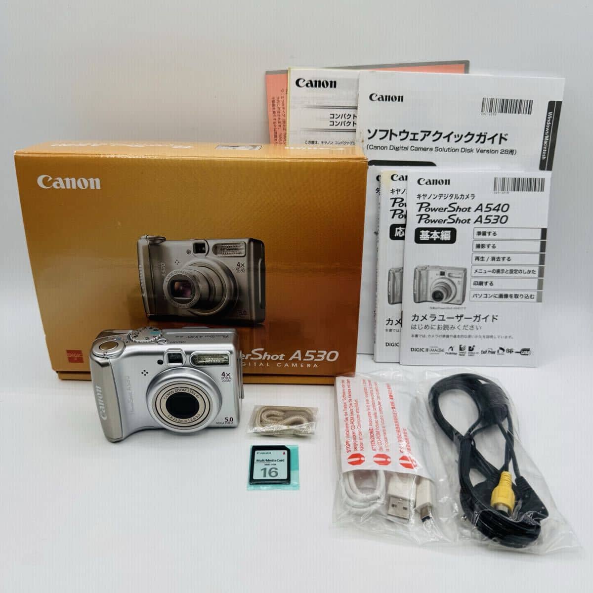 Used]☆Canon PowerShot A530 digital camera PowerShot - BE FORWARD