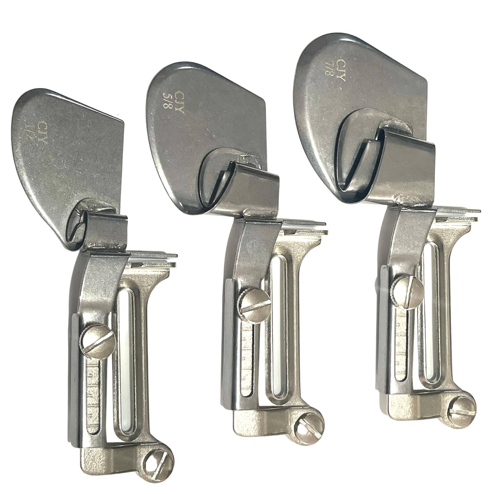 Roll Hem Attachment Type A for Home & Industrial Sewing Machines | TIGRE BLANC Hemming Tool