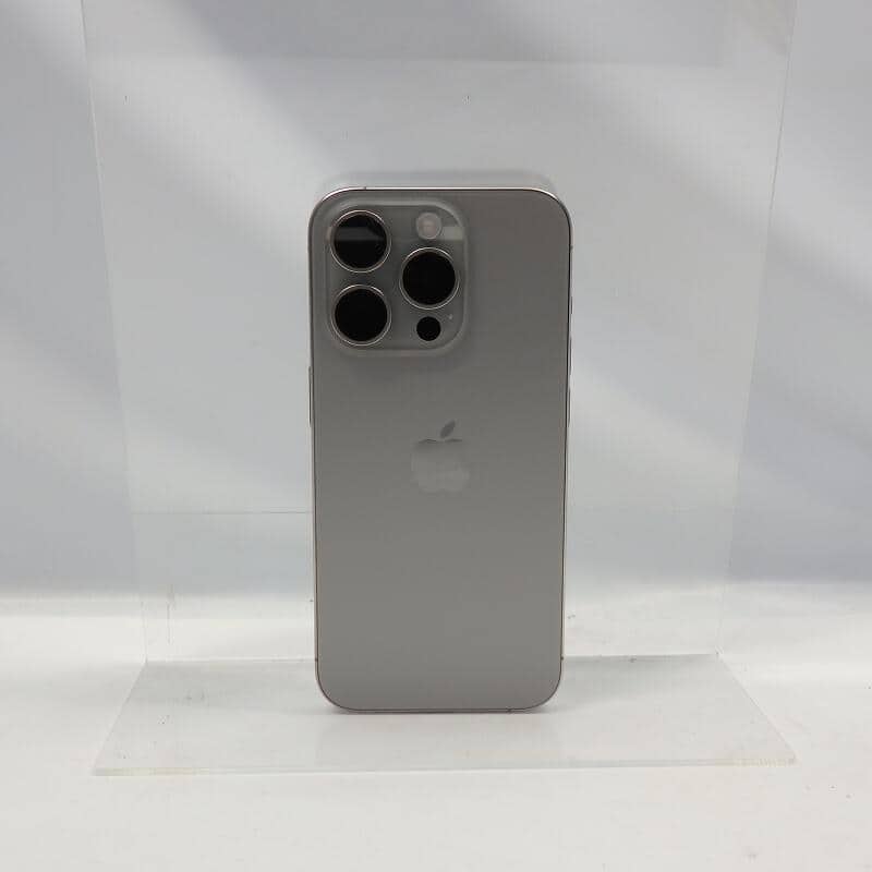 Used]A Apple iPhone15 Pro 256GB MTUF3J/A natural titanium SIM-free