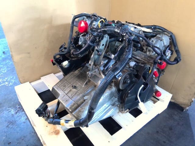 [Used]The scrum EBD-DG63T Engine ASSY body ★ KC special 4WD K6A 26 U ...