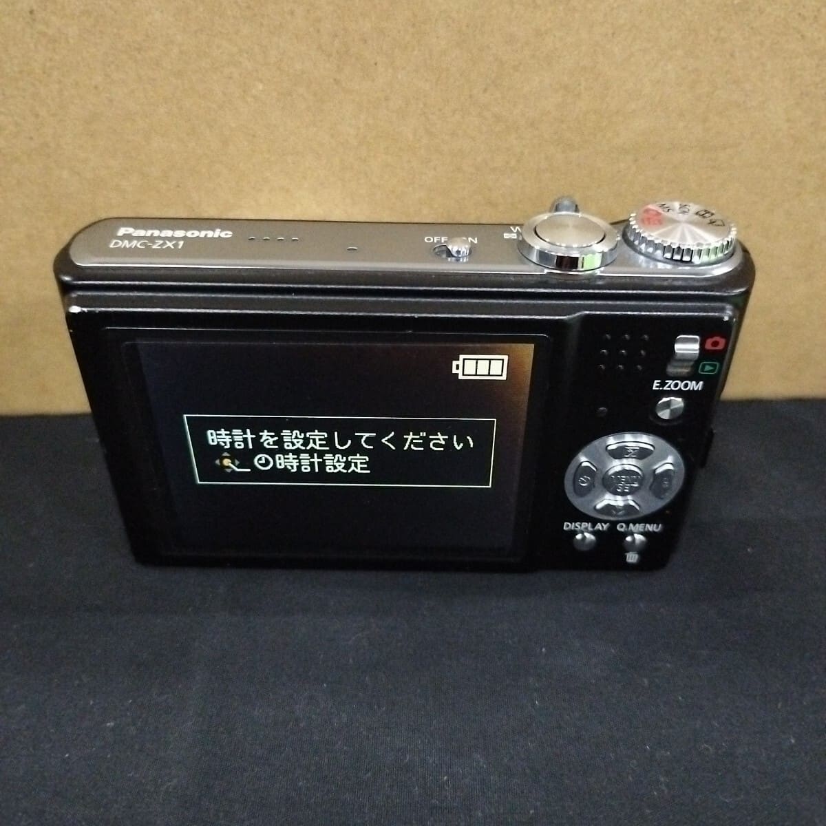 Used]Panasonic LUMIX ZX DMC-ZX1-K digital camera black black - BE