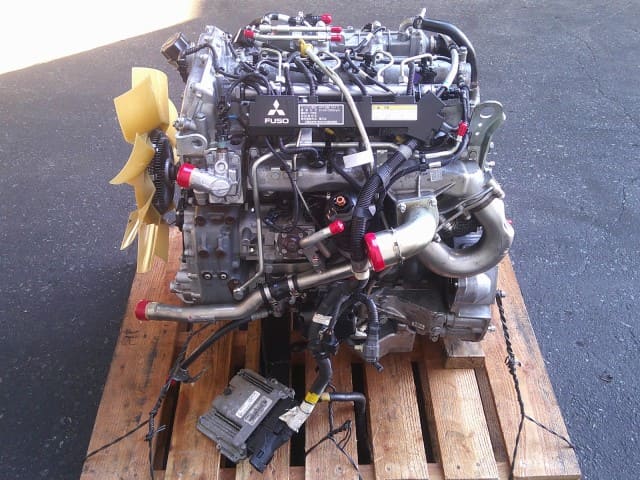 [Used]4P10-T1 Engine Mitsubishi Fuso Canter 2013 TRG-FBA00 - BE FORWARD ...