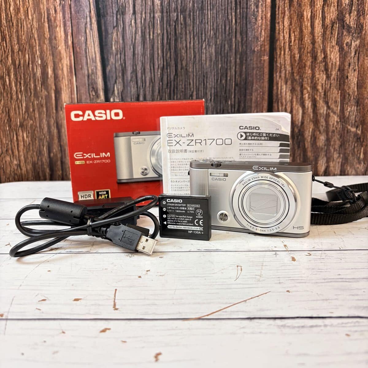 CASIO EXILIM EX-ZR1700 シルバー 【公式通販】